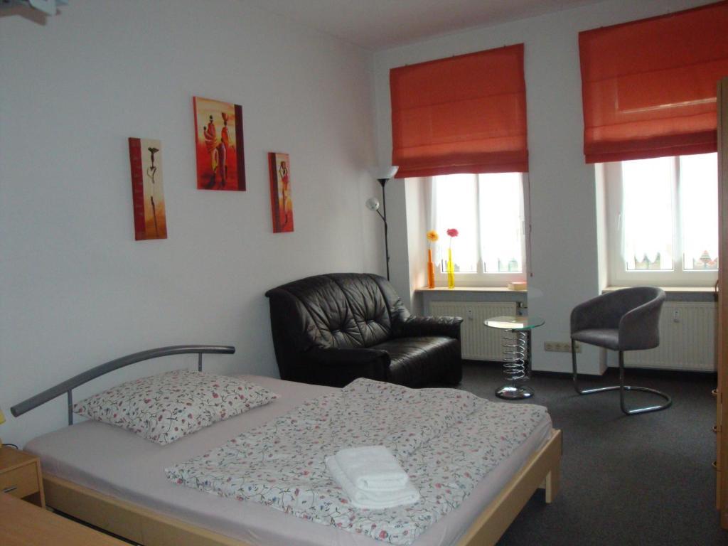 Pension Domicil Leipzig Kamer foto